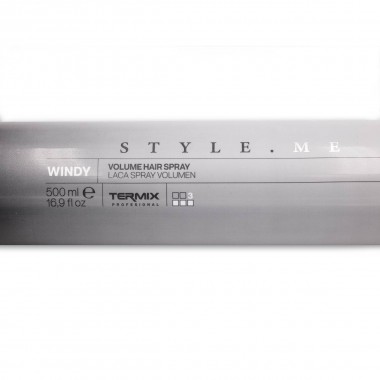 Laca para el cabello de peluquería