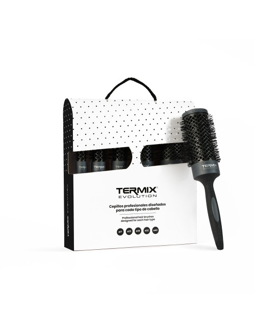 Pack Cepillos Redondos Termix Evolution Plus cabello grueso